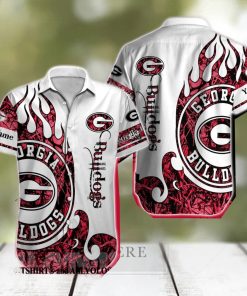 Georgia Bulldogs NCAA For Sport Fans 3D Vacation Hawaiian Shirt