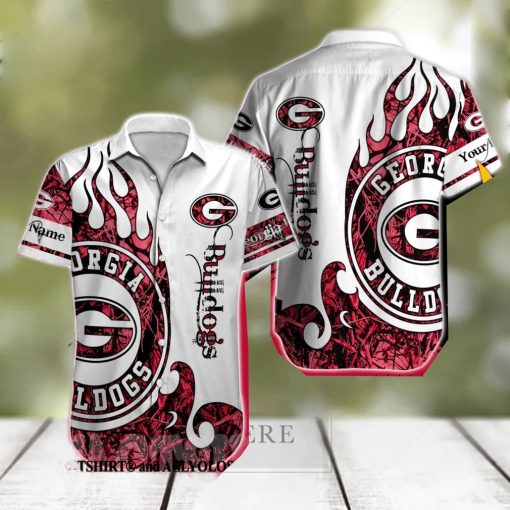 Georgia Bulldogs NCAA For Sport Fans 3D Vacation Hawaiian Shirt