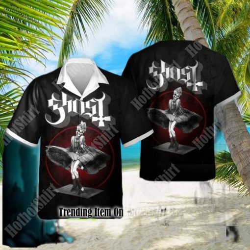 Ghost Band Marilyn Monroe Hawaiian Shirt