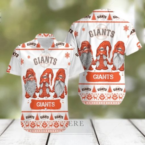 Gnomes San Francisco Giants Cool Hawaiian Shirts