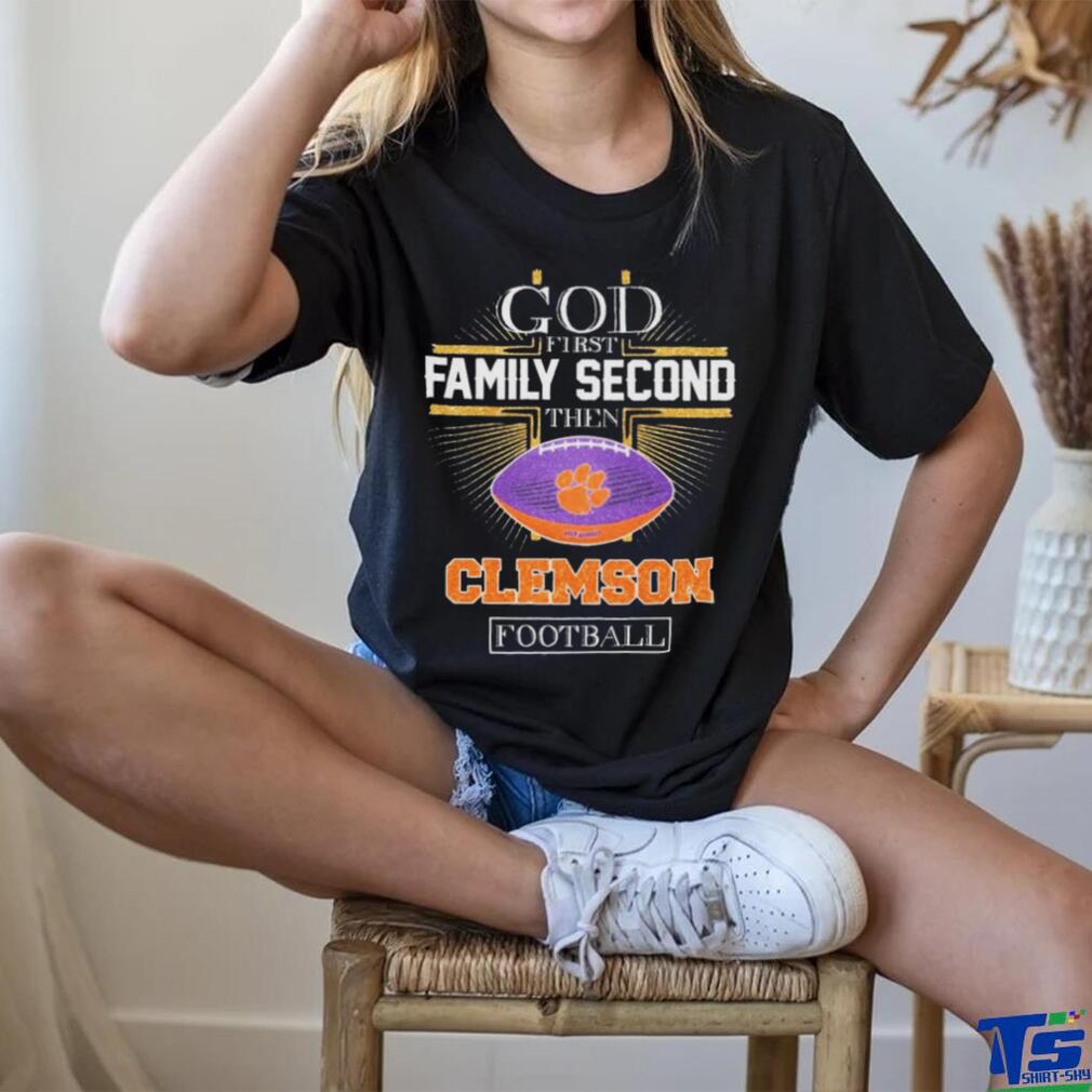 Men T Shirt God First Family Second Then 49ers Football Women t-shirt