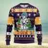 Buffalo Sabres Skull Flower Ugly Christmas Ugly Sweater