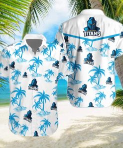 Gold Coast Titans NRL Hawaiian Shirt Best Gift For Men And Women Fans hawaiian shirt