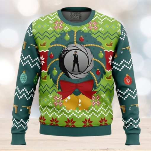 Golden Eye v2 Ugly Christmas Sweater