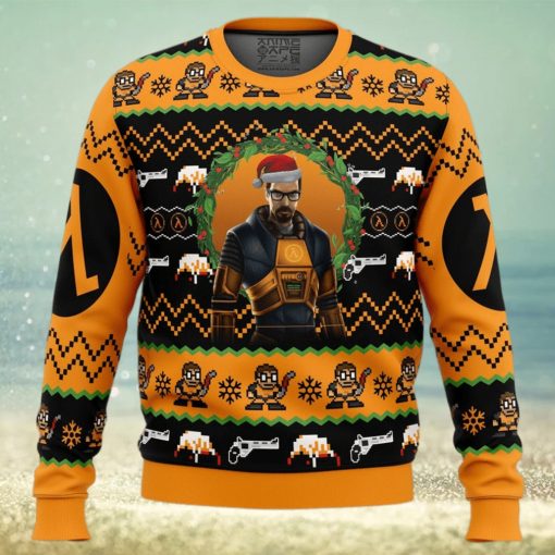 Gordon Freeman Half Life Ugly Christmas Sweater