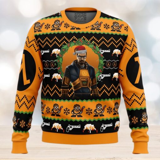 Gordon Freeman Half Life Ugly Christmas Sweater