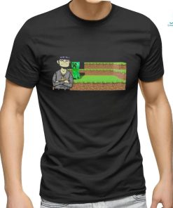 Gorillaz Struggle Tweets Minecraft Creeper Murdoc Niccals Shirt