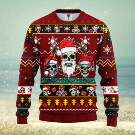 Goth Ugly Christmas Sweater Red Brown Ideas For Men Women