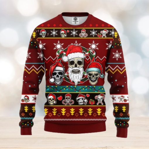 Goth Ugly Christmas Sweater Red Brown Ideas For Men Women