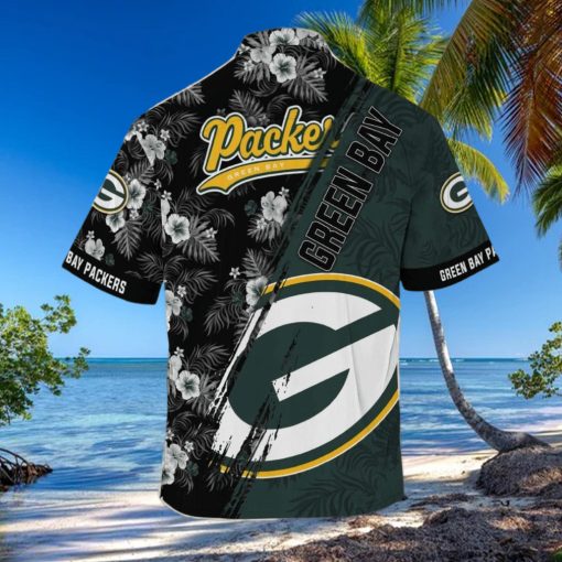 Green Bay Packers NFL x Mickey Mouse Tropical Pattern Hawaiian Shirt