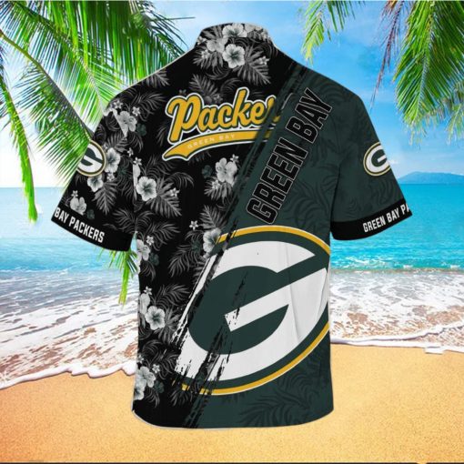 Green Bay Packers NFL x Mickey Mouse Tropical Pattern Hawaiian Shirt