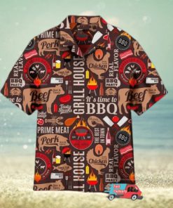 Grill And Barbecue National BBQ Day Hawaiian Shirt