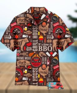 Grill And Barbecue National BBQ Day Hawaiian Shirt