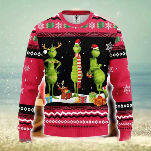 Grinch 3D Ugly Christmas Sweater Amazing Gift Men And Women Christmas Gift