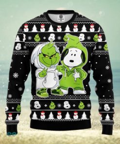 Grinch And Snoopy Ugly Christmas Sweater Amazing Gift Men And Women Christmas Gift