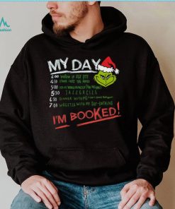 Grinch My Day Im Booked Printed Shirt