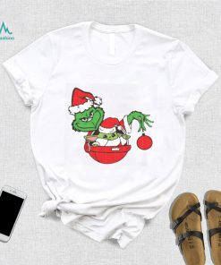 Grinch With Baby Yoda Christmas T Shirt