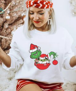 Grinch With Baby Yoda Christmas T Shirt