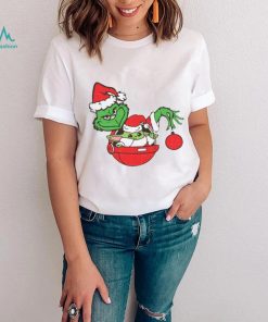 Grinch With Baby Yoda Christmas T Shirt