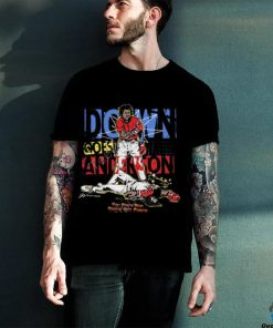 Gv Art And Design Down Goes Anderson Limited Edition Tee shirt