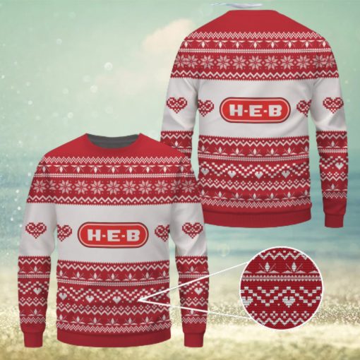 H E B Merry Christmas Ugly Sweater