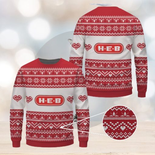 H E B Merry Christmas Ugly Sweater