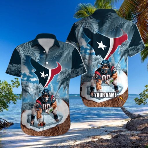 HOUSTON TEXANS NFL HAWAIIAN SHIRT