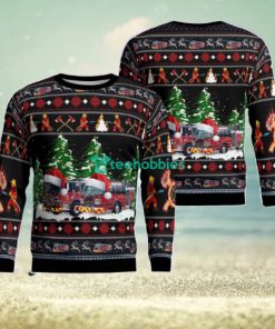 Hagerstown Fire Department, Hagerstown, Maryland Christmas AOP Ugly Sweater Gift For Christmas