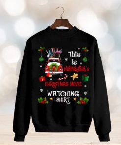 Hairdresser Christmas Movie Watching Xmas Gift Shirt