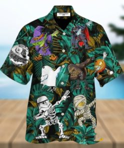 Halloween Star Wars Dabbing Skeleton Zombie – Halloween Hawaiian Shirt