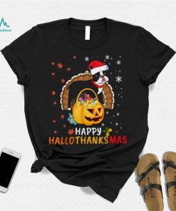 Halloween and Merry Christmas Day shirt