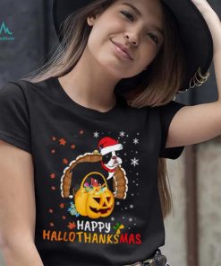 Halloween and Merry Christmas Day shirt