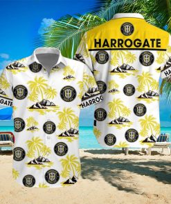 Harrogate Town AFC Button Up Shirt Hawaiian Shirt