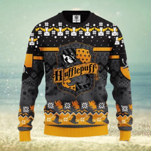 Harry Potter Hufflepuff Ugly Christmas Sweater Amazing Gift Men And Women Christmas Gift