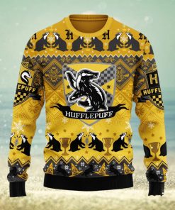 Harry Potter Hufflepuff Ugly Christmas Sweater Xmas Men And Women Christmas Gift