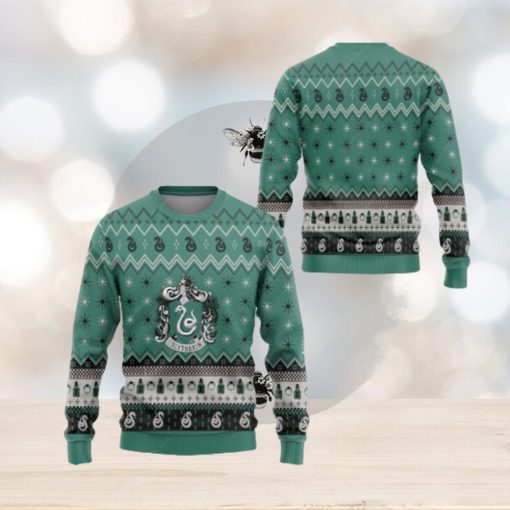 Harry Potter Slytherin 3D Ugly Christmas Sweater Presents Christmas For Men And Women