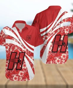 Hartford Hawks 3D Hawaiian Shirt Hibiscus Sport Style NCAA Men And Women Gift For Fans