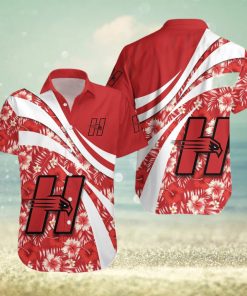 Hartford Hawks 3D Hawaiian Shirt Hibiscus Sport Style NCAA Men And Women Gift For Fans