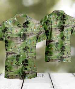 Hawaii Golf summer Hawaiian Shirt And Short Set Gift Men Women