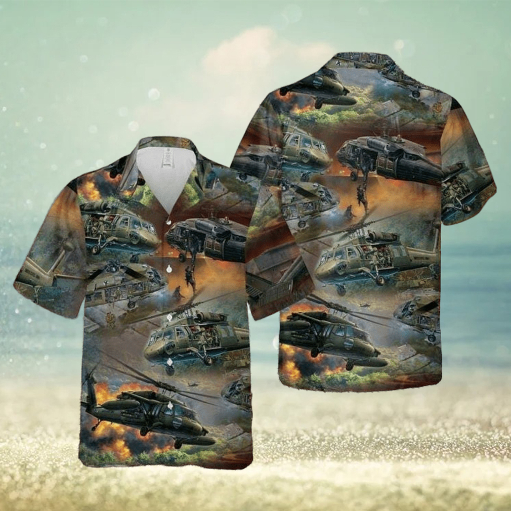 Solider Eagle Lightning 3D Hawaiian Shirt And Short Set Men Women