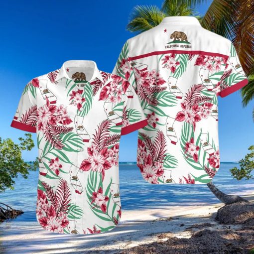 Hawaiian Aloha Shirts California Proud hawaiian shirt