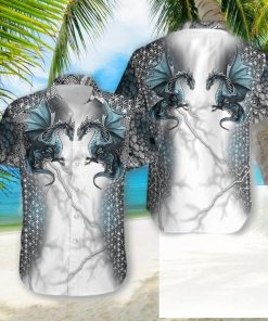 Hawaiian Aloha Shirts Dragons Tattoo Art