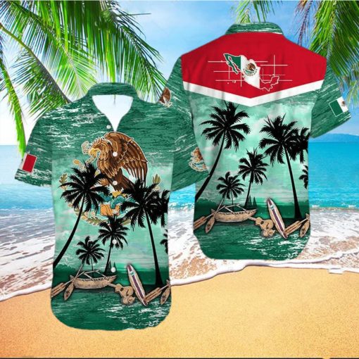 Hawaiian Aloha Shirts Mexico Palm Tree hawaiian shirt