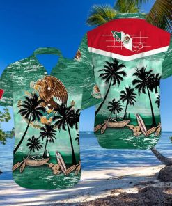 Hawaiian Aloha Shirts Mexico Palm Tree hawaiian shirt