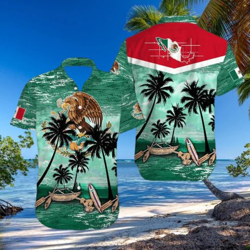 Hawaiian Aloha Shirts Mexico Palm Tree hawaiian shirt