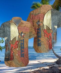 Hawaiian Aloha Shirts Texan And Skull hawaiian shirt