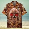 Corona Extra Beer Skeleton Dancing Happy Hawaiian Shirt And Shorts Halloween Gift Summer Gift