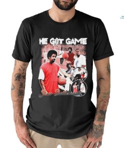 He got game Jesus Shuttlesworth retro movie shirt