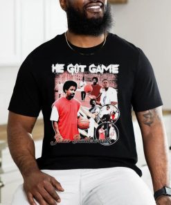 He got game Jesus Shuttlesworth retro movie shirt