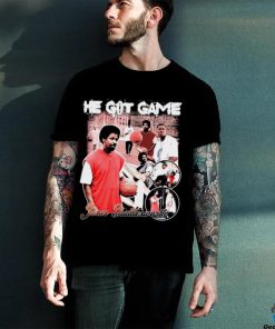 He got game Jesus Shuttlesworth retro movie shirt